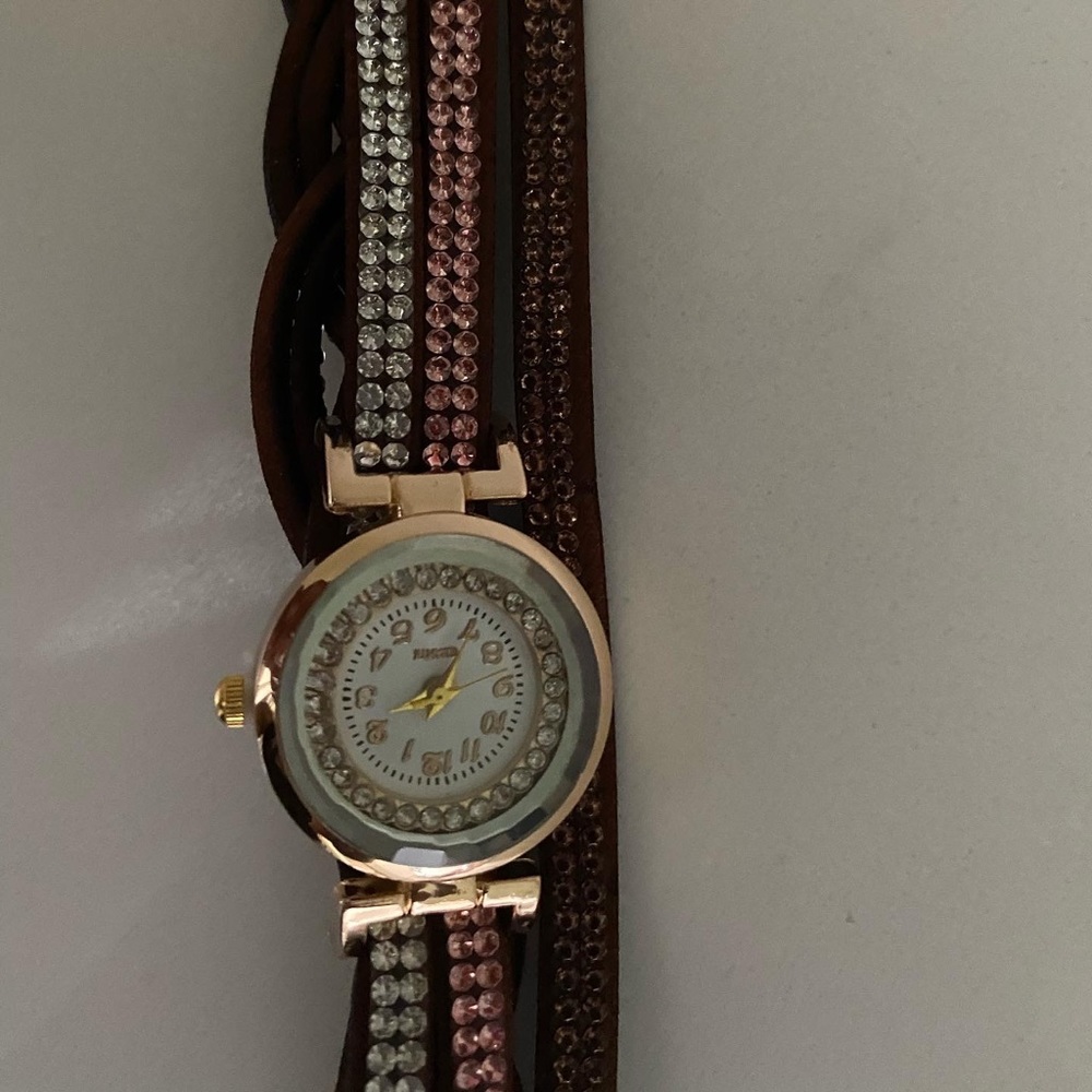 New Chocolate colored watch bracelet S-M wrist